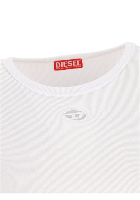 t-shirt t-ribber od donna bianca DIESEL | A21723 0EJAI100